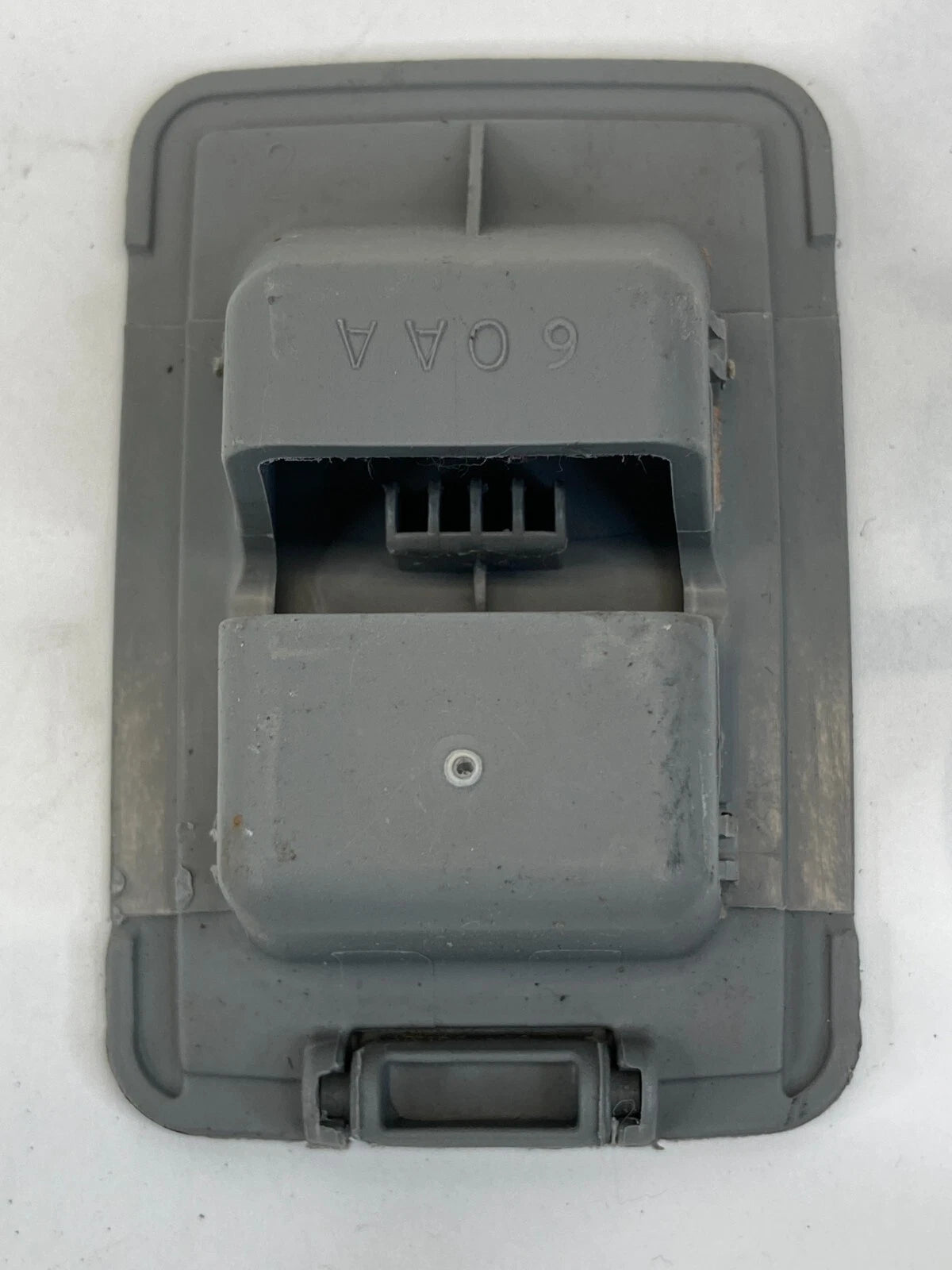 2007-2009 HYUNDAI SANTA FE REAR SEAT CHILD SAFETY ANCHOR COVER GRAY OEM FACTORY