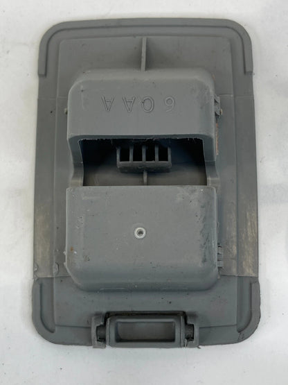 2007-2009 HYUNDAI SANTA FE REAR SEAT CHILD SAFETY ANCHOR COVER GRAY OEM FACTORY