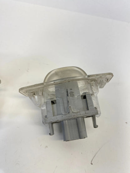 2003-2008 HONDA PILOT REAR LICENSE PLATE LIGHT LAMP LENS HOUSING SET OEM