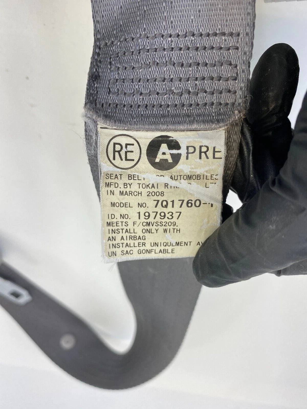 2007 2008 LEXUS ES350 ES 350 FRONT RIGHT SIDE SEAT BELT RETRACTOR 73206-0W010