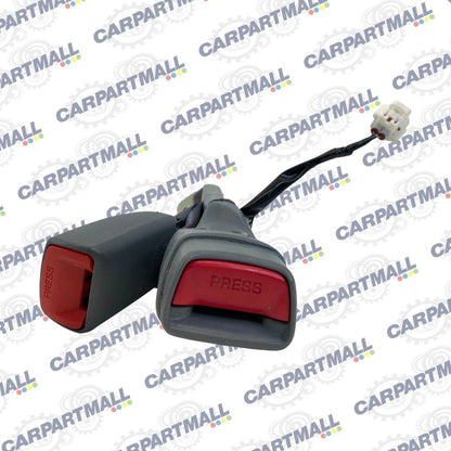 2005-2015 TOYOTA TACOMA FRONT RIGHT PASSENGER SIDE SEAT BELT BUCKLE GRAY OEM