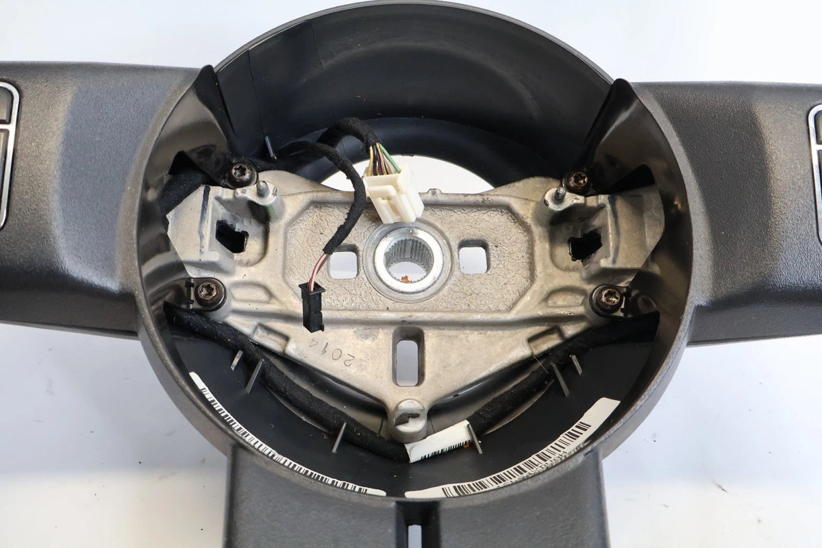 2011-2017 JEEP COMPASS STEERING WHEEL W/ CRUISE CONTROL SWITCH 1SL84XDVAH OEM