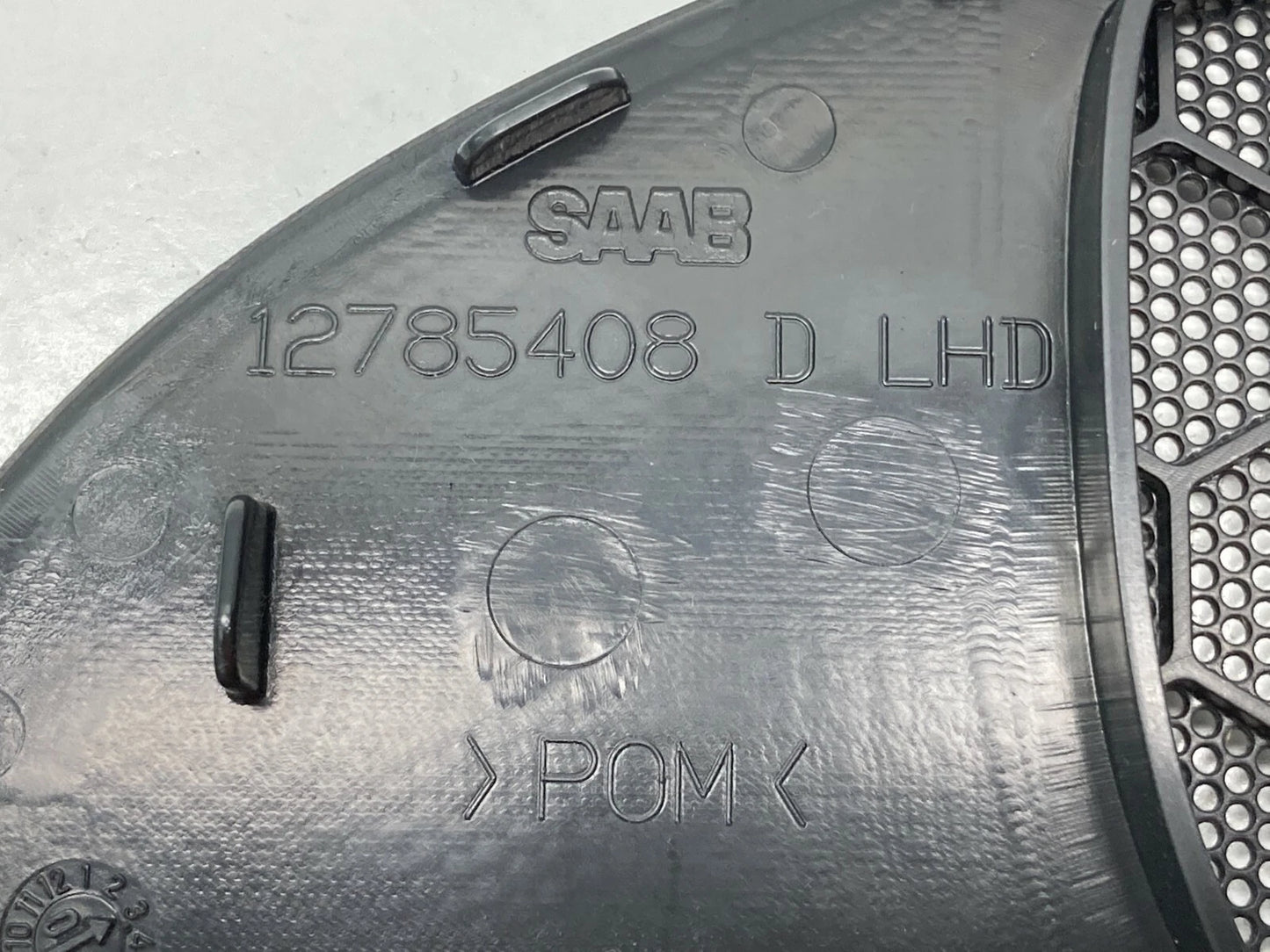 2003-2006 SAAB 9-3 93 FRONT CENTER DASH SPEAKER GRILL GRILLE COVER TRIM 12785408