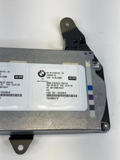 2006 2007 BMW 530XI 04-07 530I TELEMATICS BLUETOOTH CONTROL MODULE 84-10-9120742
