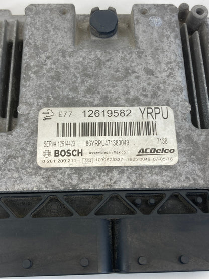 2008 2009 Cadillac SRX 3.6L V6 Engine Computer Control Module ECM ECU 12614423