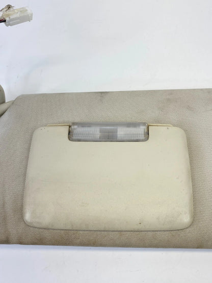 07-11 DODGE NITRO ROOF LEFT DRIVER SIDE SUN VISOR SHADE W/ LIGHT HOMELINK OEM