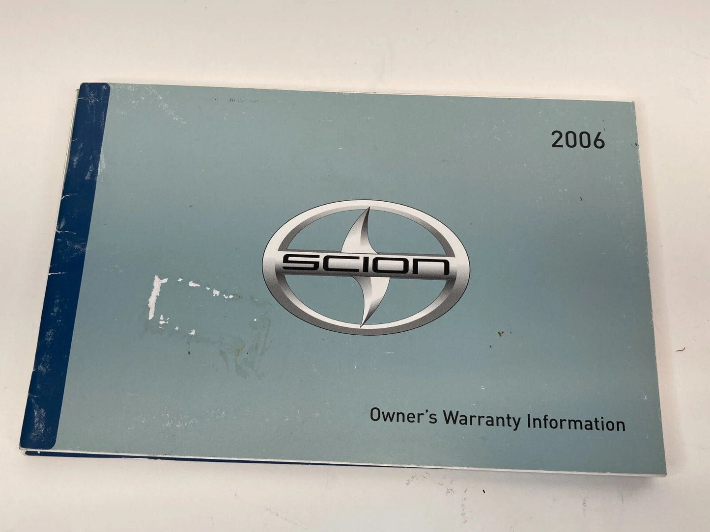2006 06 SCION TC BASE OWNERS MANUAL GUIDE INFOMATION BOOK W/ CASE OEM
