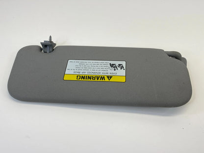 2014-2017 HYUNDAI ACCENT ROOF LEFT DRIVER SIDE SUNVISOR VANITY SHADE GRAY OEM