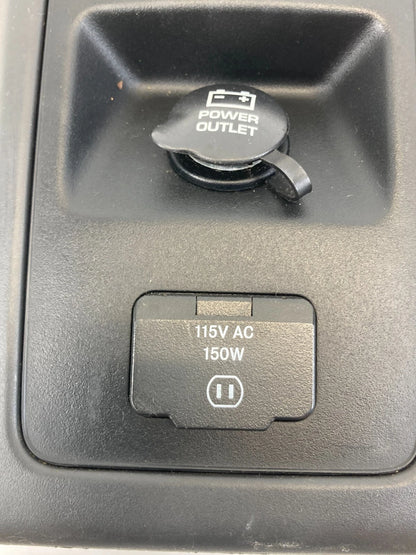 2009 2010 DODGE JOURNEY REAR CENTER CONSOLE POWER OUTLET BEZEL TRIM 100001080