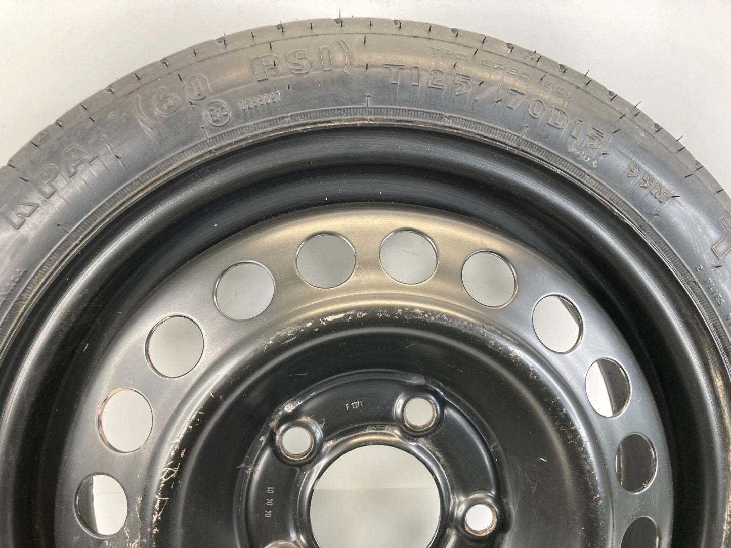 97-05 BUICK CENTURY COMPACT SPARE DONUT TIRE WHEEL RIM GOODYEAR T125/70D15 95M