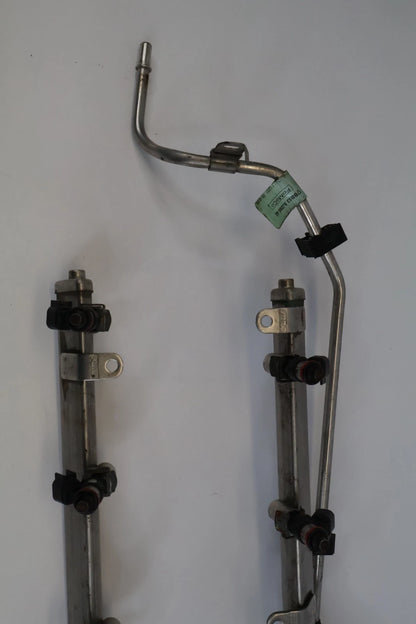 11-19 FORD EXPLORER 3.5L V6 FUEL RAIL ASSEMBLY W/ FUEL INJECTORS BB539J280AE OEM