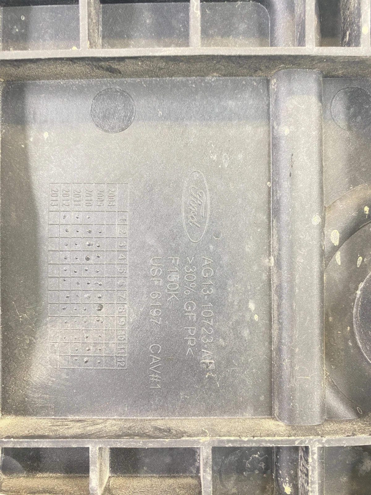 2011-2019 Ford Explorer 13-19 Police Interceptor Utility Battery Holder Tray OEM