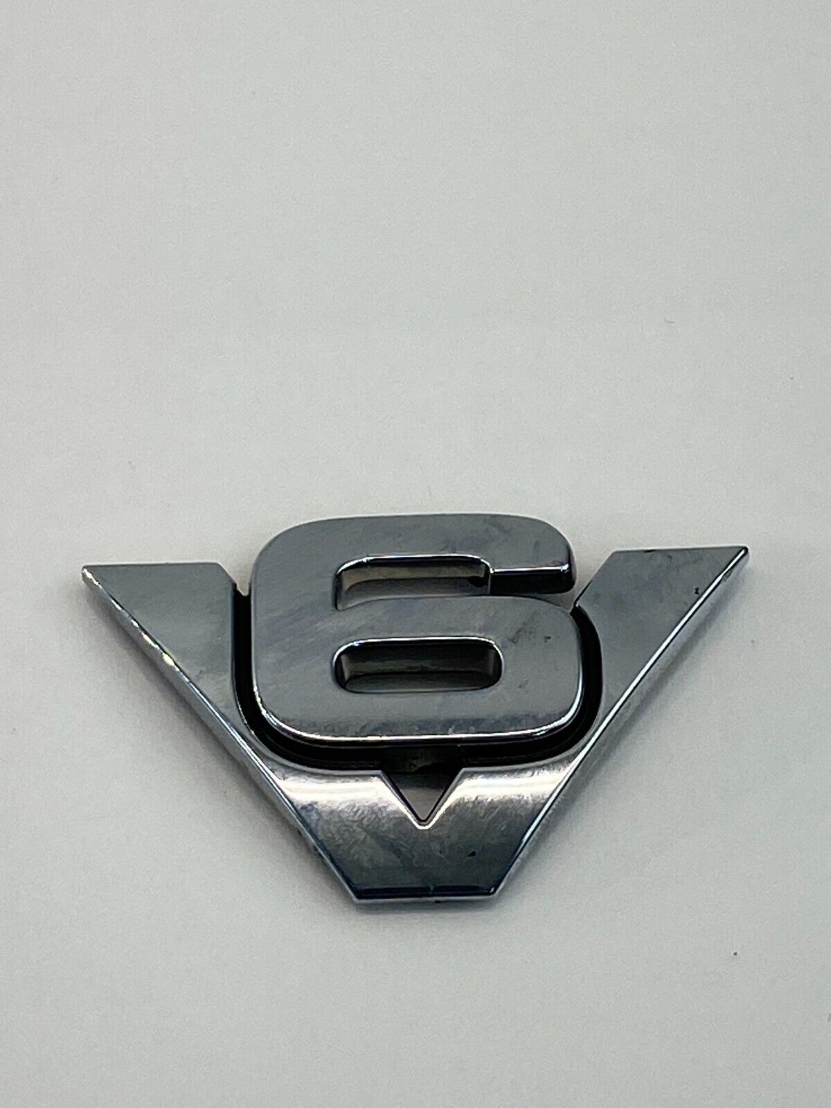 2007-2012 Ford Escape Front Fender Chrome V6 Nameplate Emblem OEM