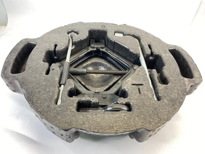 06-10 KIA OPTIMA EMERGENCY SPARE TIRE KIT JACK TOOL LUG WRENCH W/JACK CARRIER