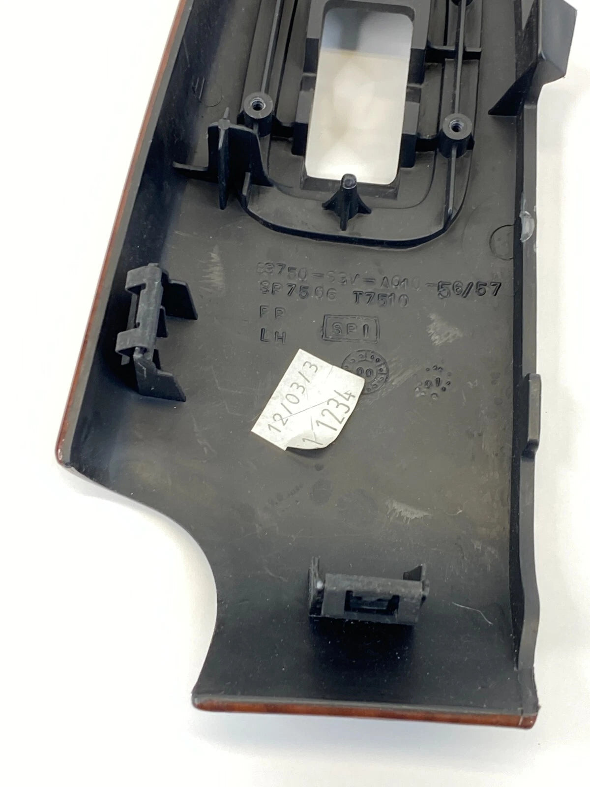 01-06 ACURA MDX REAR LEFT SIDE DOOR WINDOW SWITCH COVER BEZEL 83750-S3V-A010 OEM