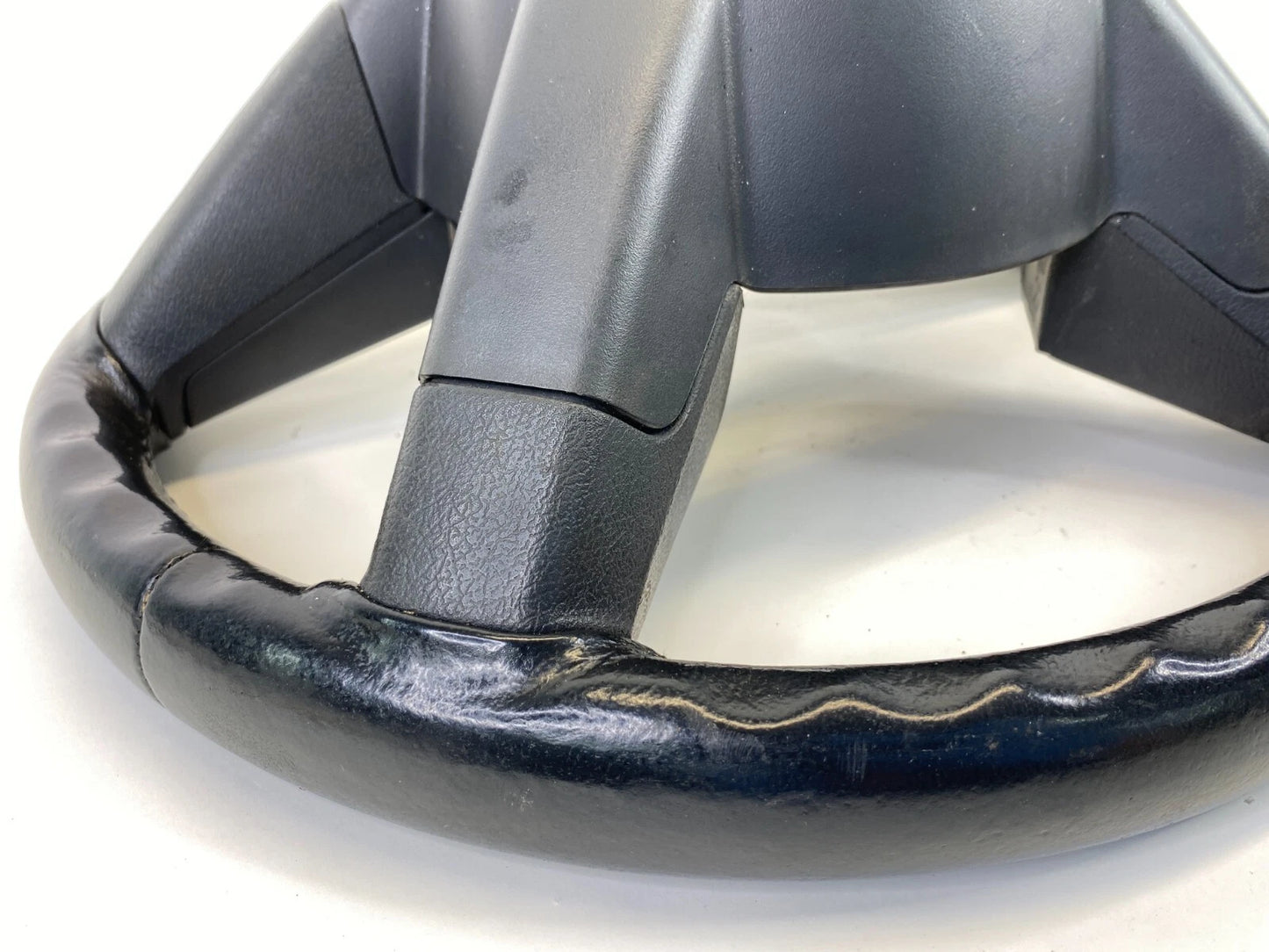 2005-2008 DODGE MAGNUM STEERING WHEEL ASSEMBLY BLACK LEATHER TRIM OEM FACTORY