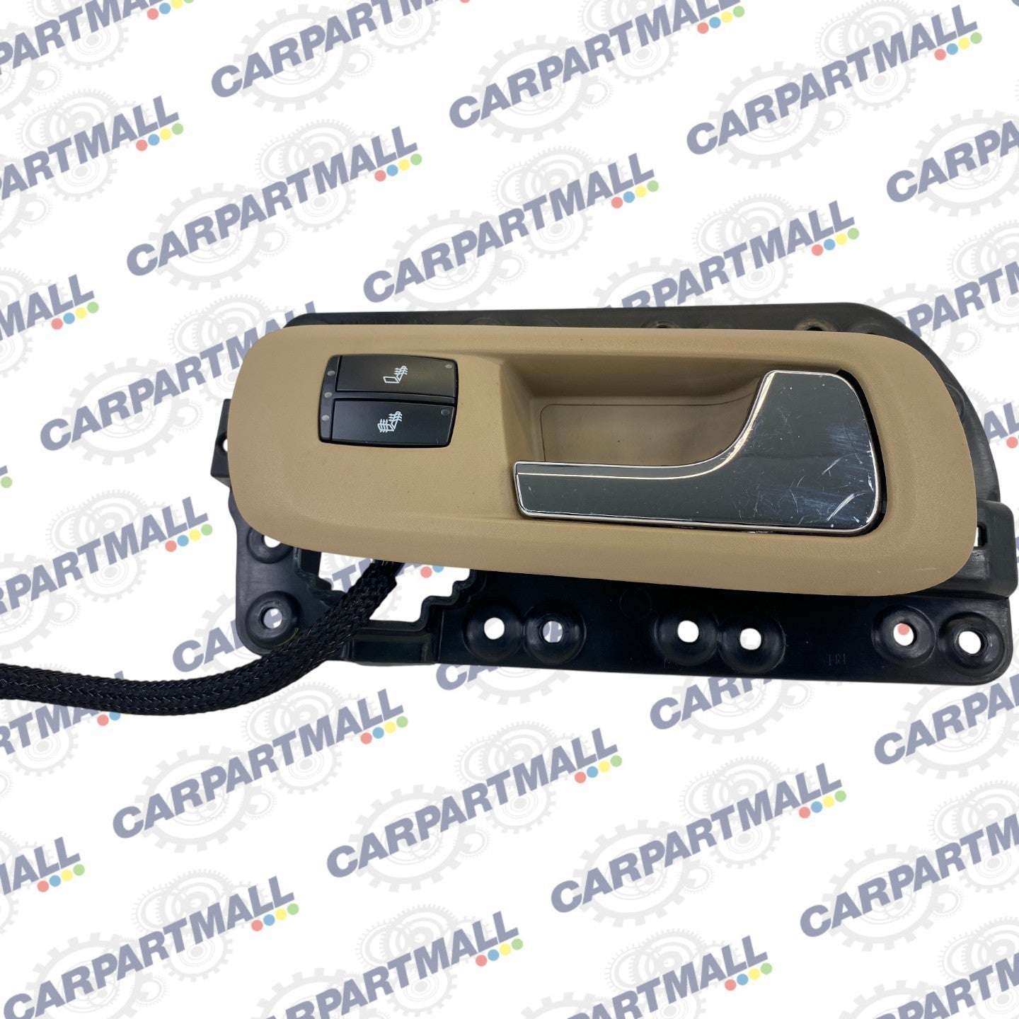 07-09 Cadillac SRX Front Right Side Interior Door Handle W Heated Seat Switch