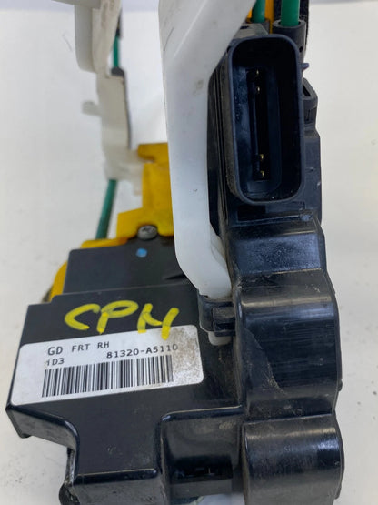 2013-2017 HYUNDAI ELANTRA GT FRONT RIGHT DOOR LOCK LATCH ACTUATOR 81320-A5110