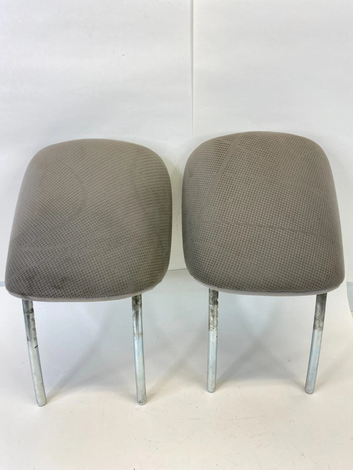2012-2015 HONDA CIVIC SEDAN FRONT SEAT HEADREST SET OF 2 GRAY OEM