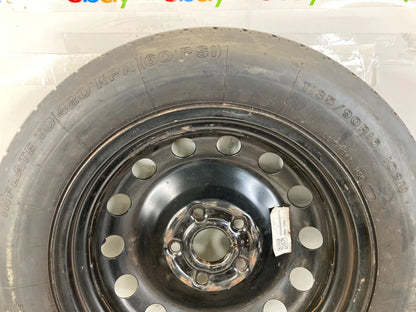 12-15 VOLKSWAGEN PASSAT EMERGENCY SPARE TIRE WHEEL COMPACT DONUT T135/90R16 102M