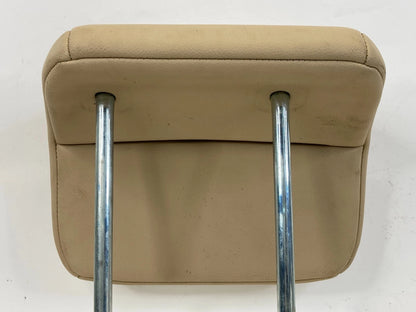 2008-2012 LAND ROVER LR2 REAR CENTER LH RH SIDE HEADREST HEAD SET OF 3 BEIGE OEM