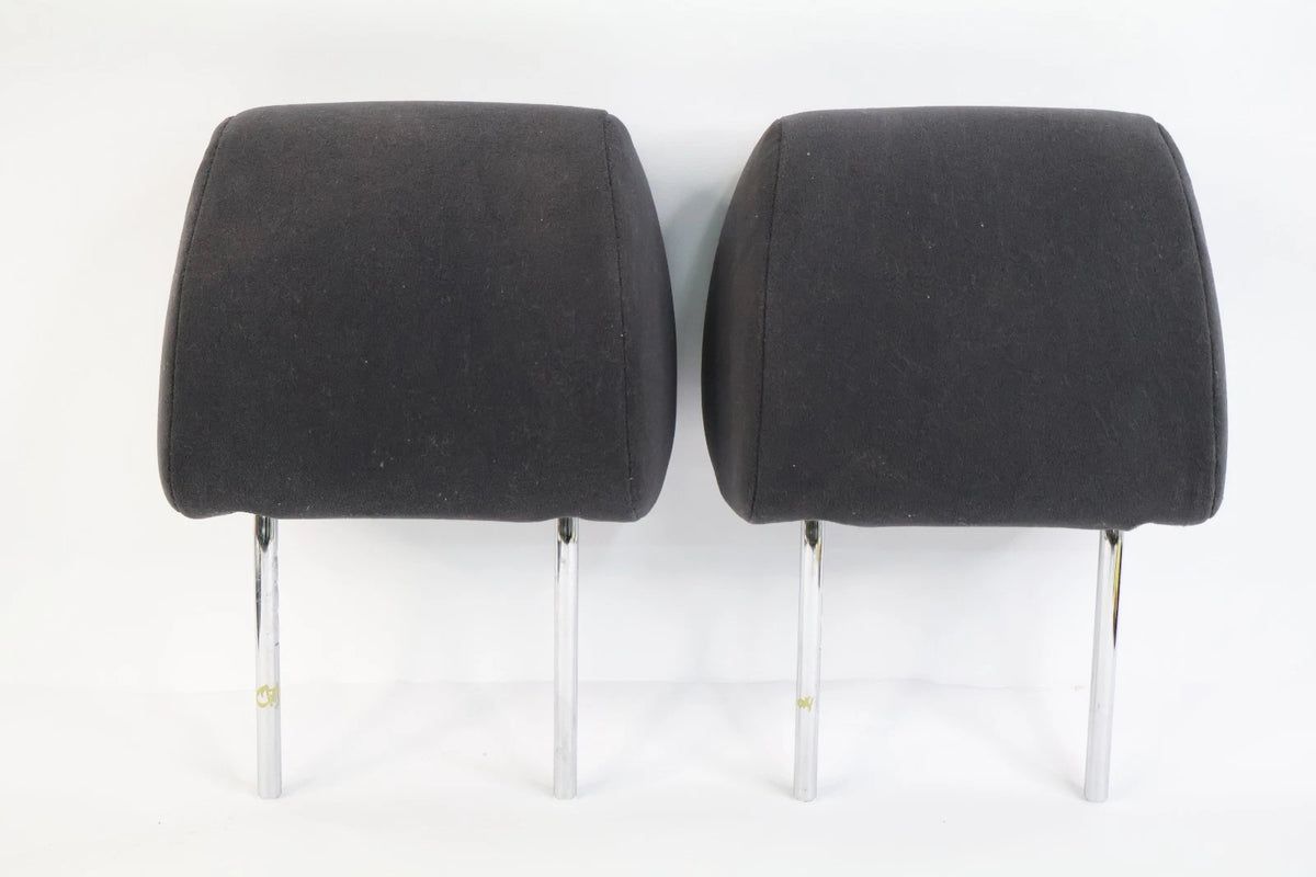 03-09 TOYOTA 4RUNNER FRONT SEAT HEADRESTS HEAD REST LH RH SET CLOTH DK GRAY OEM