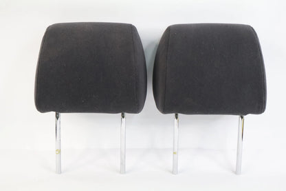 03-09 TOYOTA 4RUNNER FRONT SEAT HEADRESTS HEAD REST LH RH SET CLOTH DK GRAY OEM