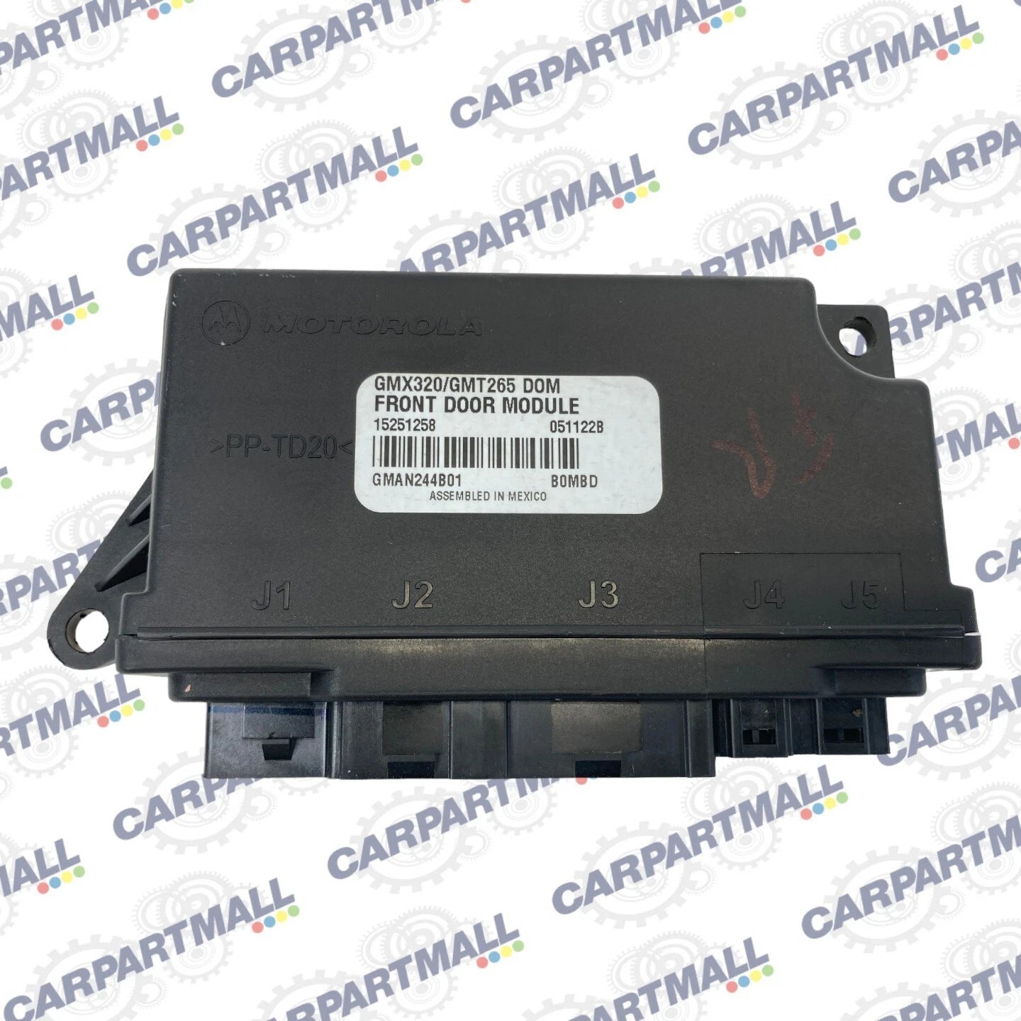 06 07 CADILLAC CTS 2006 SRX FRONT RIGHT DOOR LOCK CONTROL MODULE 15251258 OEM