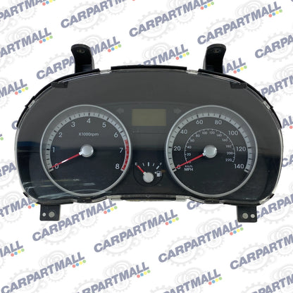 09-11 HYUNDAI ACCENT SEDAN INSTRUMENT CLUSTER SPEEDOMETER 94004-1E260 UNK MILES