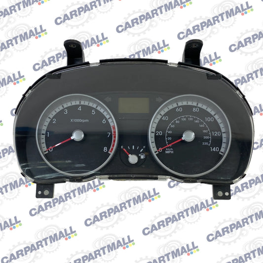 09-11 HYUNDAI ACCENT SEDAN INSTRUMENT CLUSTER SPEEDOMETER 94004-1E260 UNK MILES