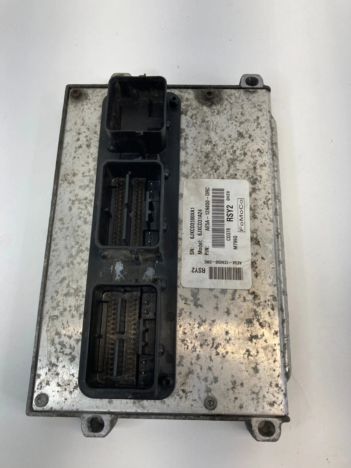 11 12 FORD FUSION 3.5L AT ENGINE COMPUTER CONTROL MODULE ECU AE5A-12A650-DRC OEM