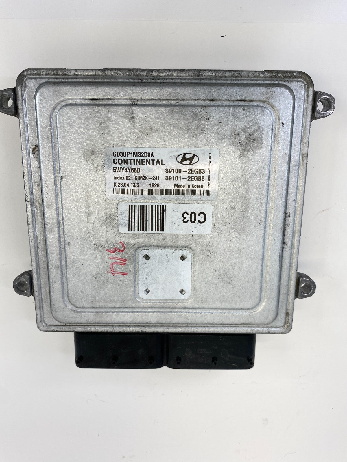 13 14 Hyundai Elantra GT 1.8L L4 16V Engine Control Module Unit ECU 39100-2EGB3