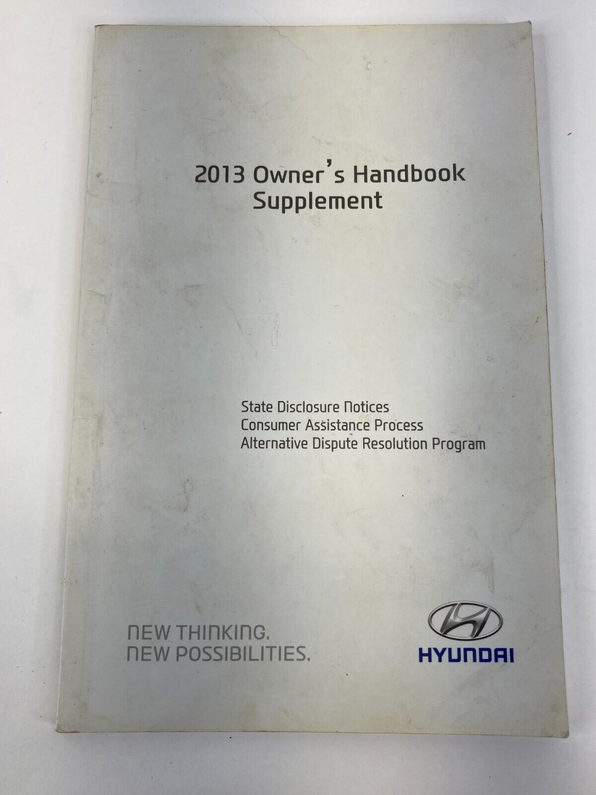 2013 Hyundai Sonata Owner's Manual Information Guide Handbook Set W/ Case OEM