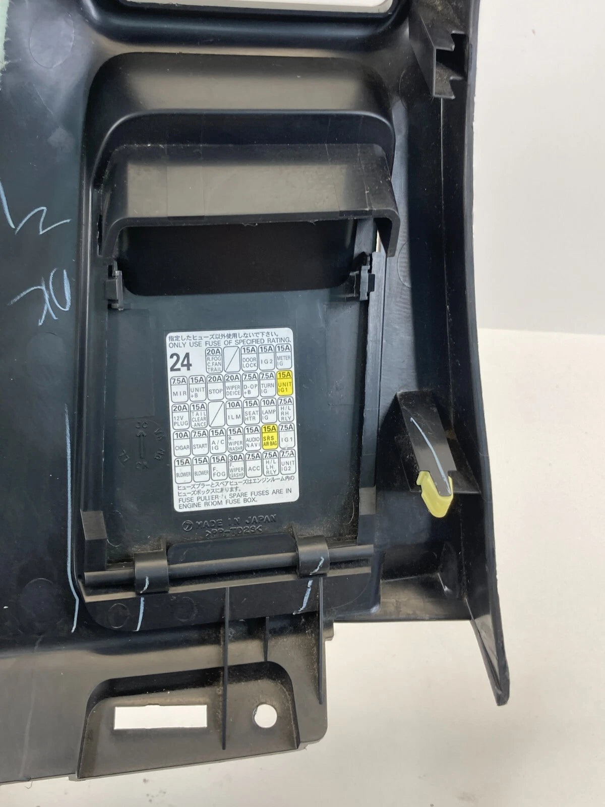 2008 2009 SUBARU OUTBACK LEGACY LH LOWER DASH TRIM COVER PANEL KNEE BOLSTER OEM