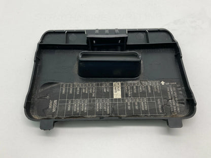 07-12 NISSAN ALTIMA INNER DASH LEFT FUSE BOX COVER LID PANEL TRIM 10711A52000