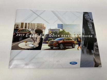 2017 FORD EDGE OWNERS OWNER'S GUIDE MANUAL WARRANTY INFORMATION BOOK SET W/ CASE