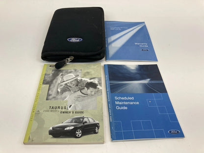 2003 FORD TAURUS OWNERS MANUAL WARRANTY GUIDE INFORMATION W/ CASE OEM