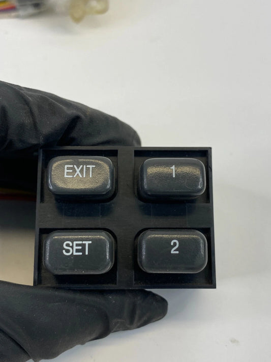2000-2005 CADILLAC DEVILLE FRONT LEFT DOOR SEAT MEMORY CONTROL SWITCH ASSEMBLY