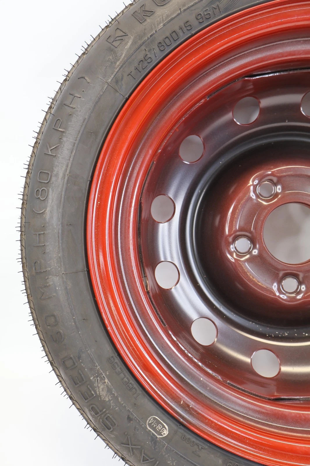 2007-2019 HYUNDAI ELANTRA EMERGENCY SPARE TIRE WHEEL COMPACT DONUT T125/80D15