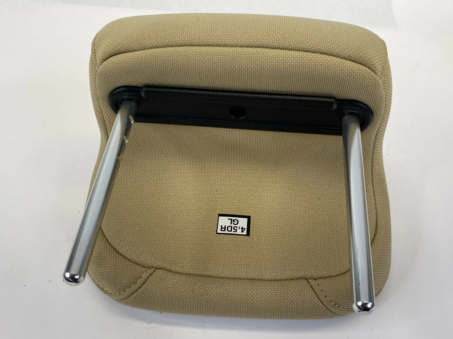 12-14 HYUNDAI ACCENT SEDAN REAR SEATS HEADREST HEAD REST SET OF 3 CLOTH TAN OEM