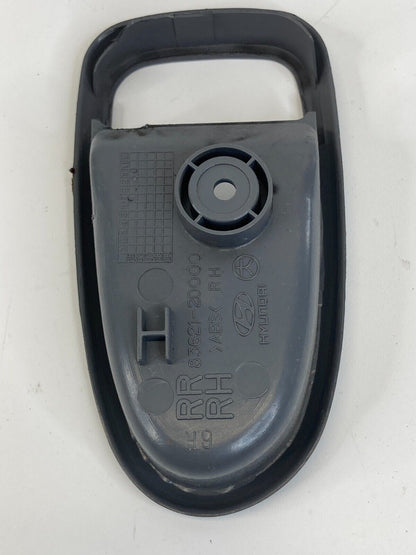 01-06 Hyundai Elantra Rear Right Passenger Door Handle Bezel Cover 83621-2D000