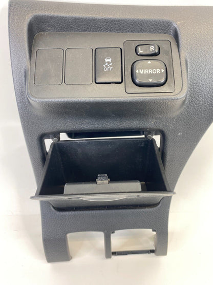 09 10 Toyota Corolla Dash Panel Trim Bezel & Pocket w/ Mirror Switch 55432-02210