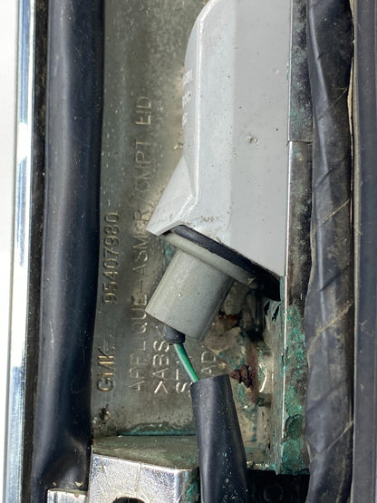 2013-2016 Chevrolet Cruze Rear Trunk License Plate Cover Trim Molding Assy OEM