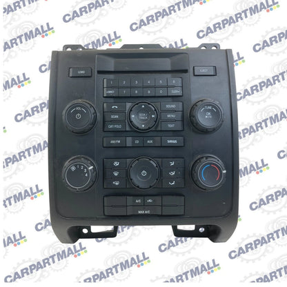 2009-2012 FORD ESCAPE RADIO STEREO CD PLAYER & CLIMATE CONTROL 9L8T-19C107-AB