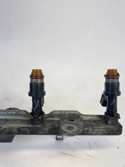 08-12 HONDA ACCORD 2.4L FWD ENGINE FUEL RAIL W/ 4 FUEL INJECTORS R45L590-545103