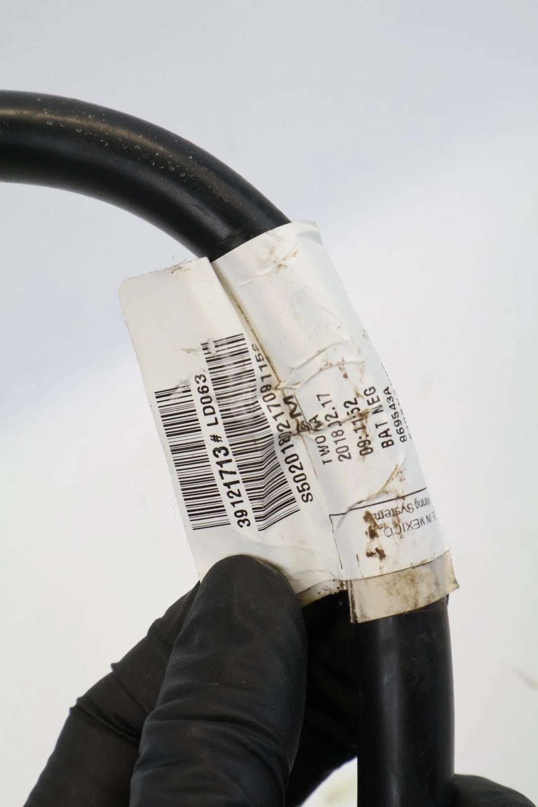 16-18 CHEVY CRUZE 1.4L NEGATIVE BATTERY WIRE CABLE W CURRENT SENSOR 22926732 OEM