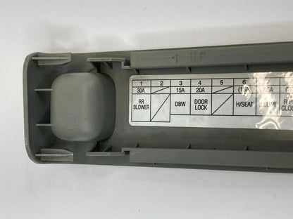 2005-2010 HONDA ODYSSEY INTERIOR RIGHT SIDE FUSE BOX ACCESS LID COVER SHJ-A0 OEM