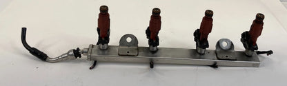2011 2012 HYUNDAI ELANTRA 1.8L FWD FUEL INJECTION RAIL & INJECTOR ASSEMBLY