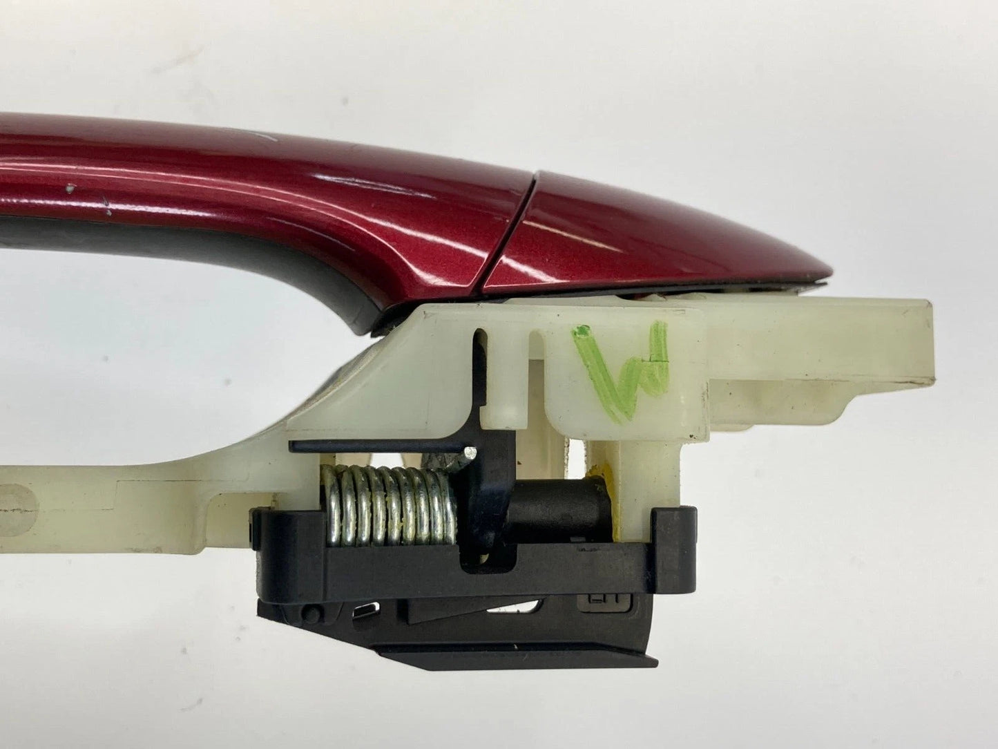 2011-2014 HYUNDAI SONATA GLS REAR LEFT EXTERIOR OUTER DOOR HANDLE RED OEM