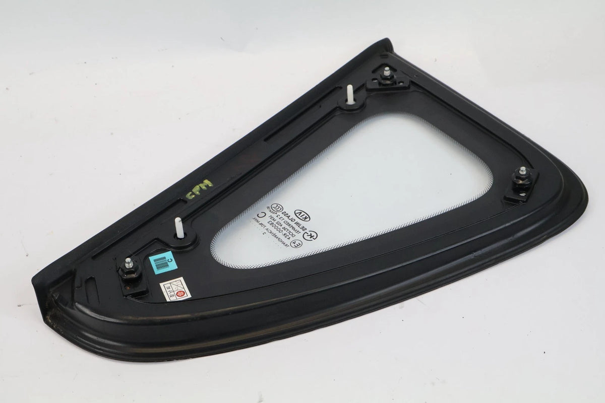 2010-2013 KIA SOUL REAR QUARTER GLASS WINDOW PASSENGER RIGHT SIDE OEM